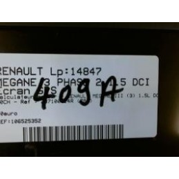 Ecran GPS RENAULT MEGANE...