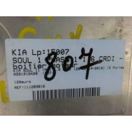 boitier moteur de KIA SOUL...