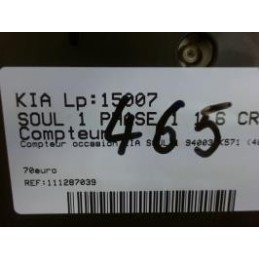 Compteur de KIA SOUL 1 PHASE 1