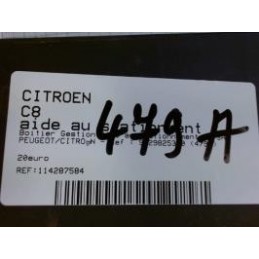 aide au stationment de CITROEN