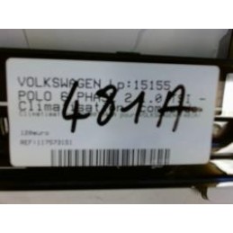 Climatisation  commande de...