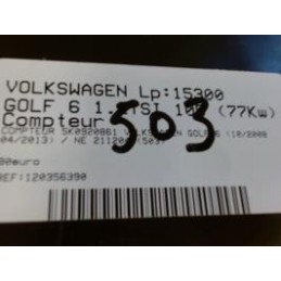 Compteur de VOLKSWAGEN GOLF 6