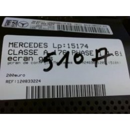 écran gps de MERCEDES...