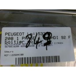 boitier moteur de PEUGEOT...