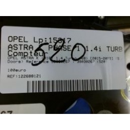Compteur de OPEL ASTRA K...
